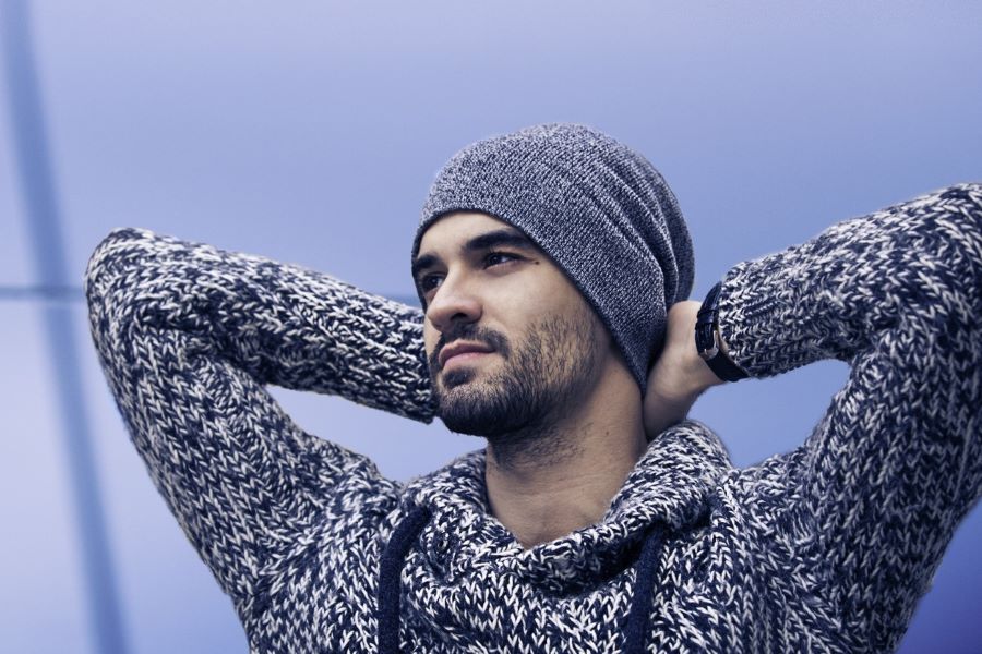man with toque on in Canada